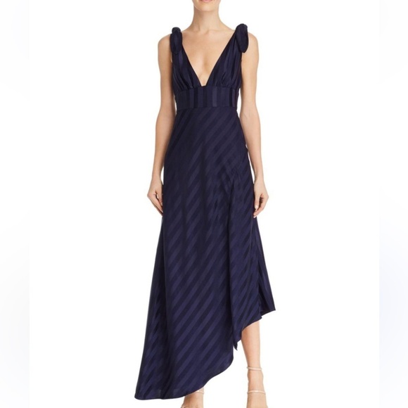 Keepsake The Label Revolve Abound Gown Dress S (US4) Navy Full Lengthh NWT! - Picture 2 of 13